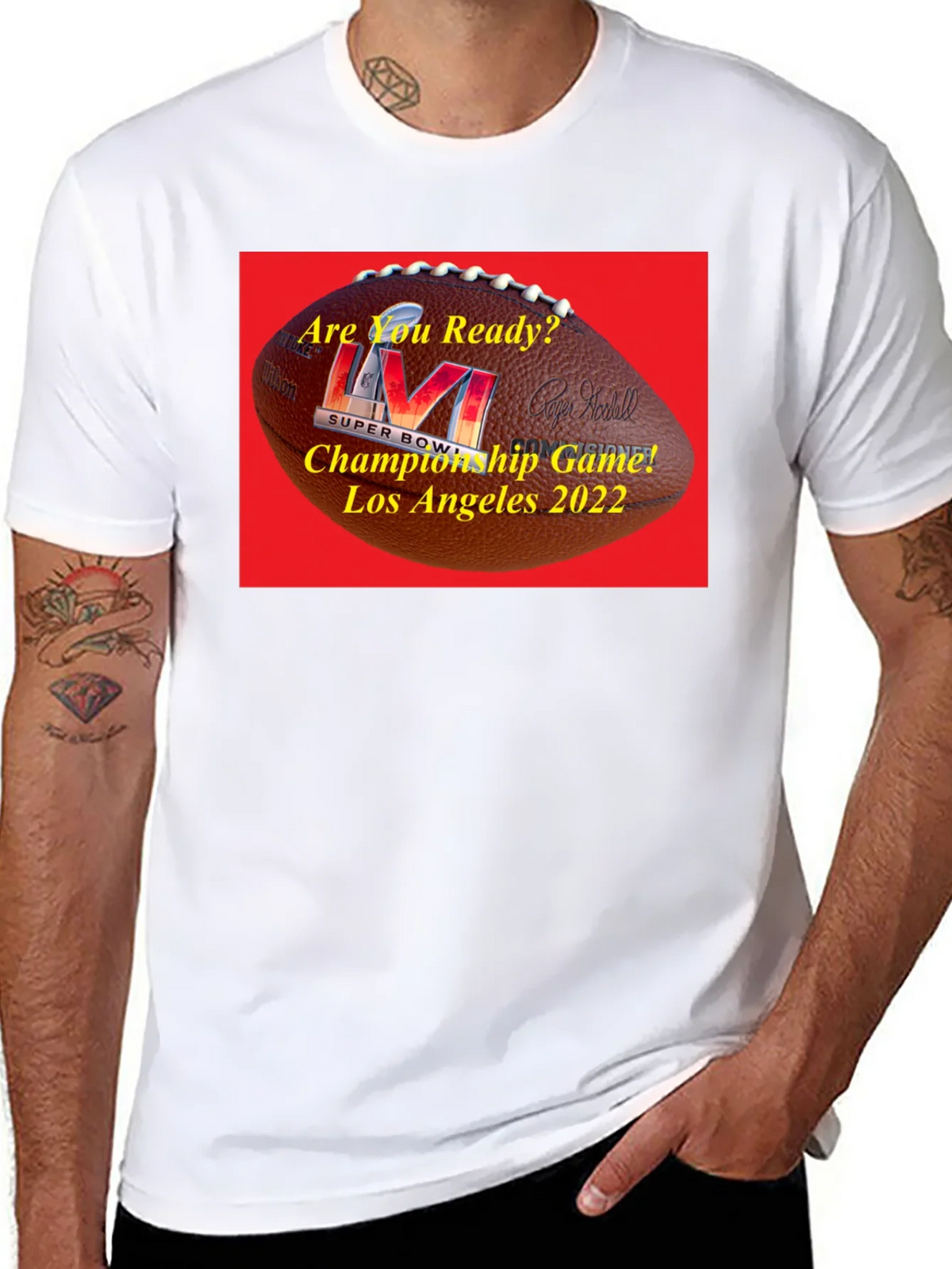 Super Bowl LVI Championship Game Los Angeles 2022 T-Shirt product image 6