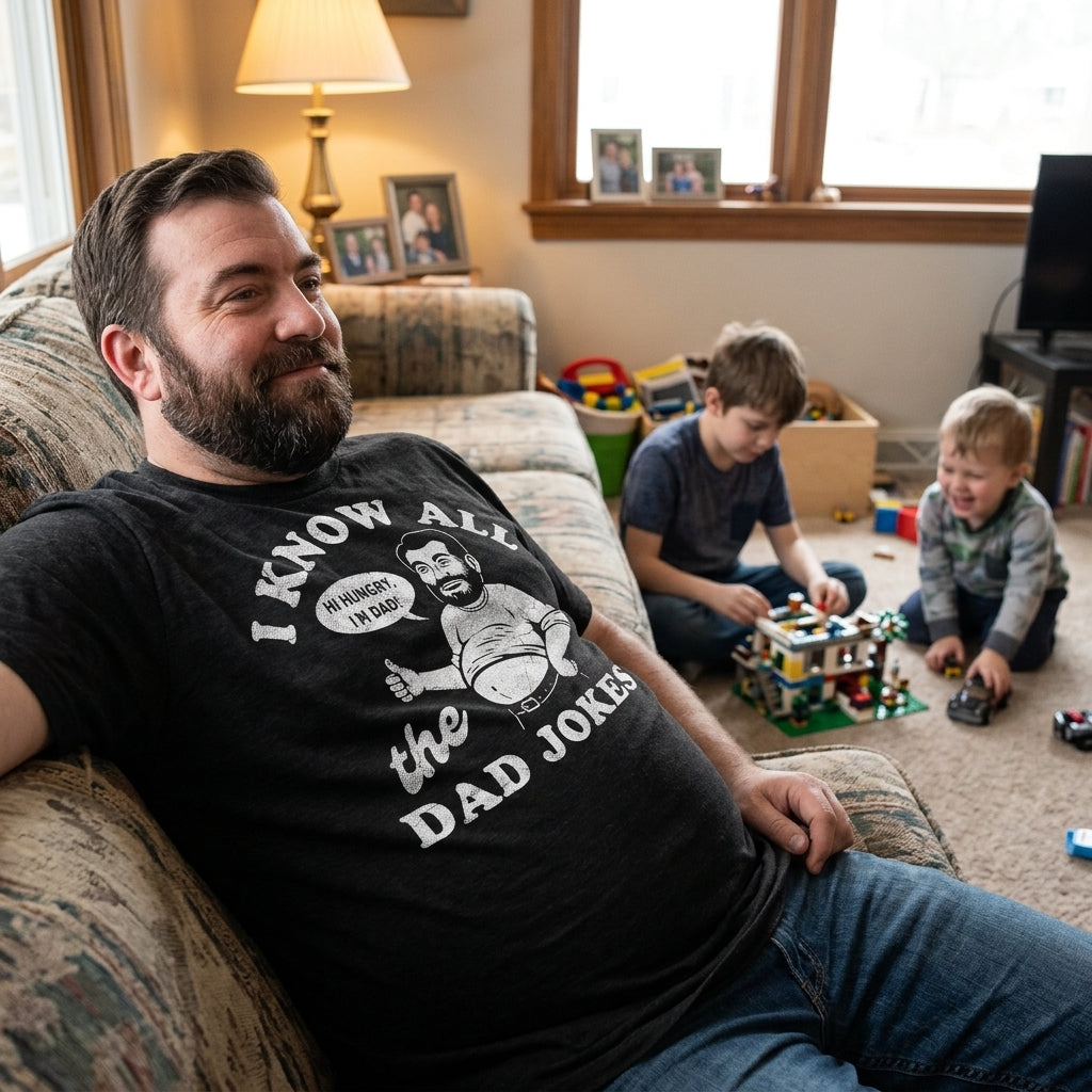 I Know All The Dad Jokes Men's T Shirt product image 2