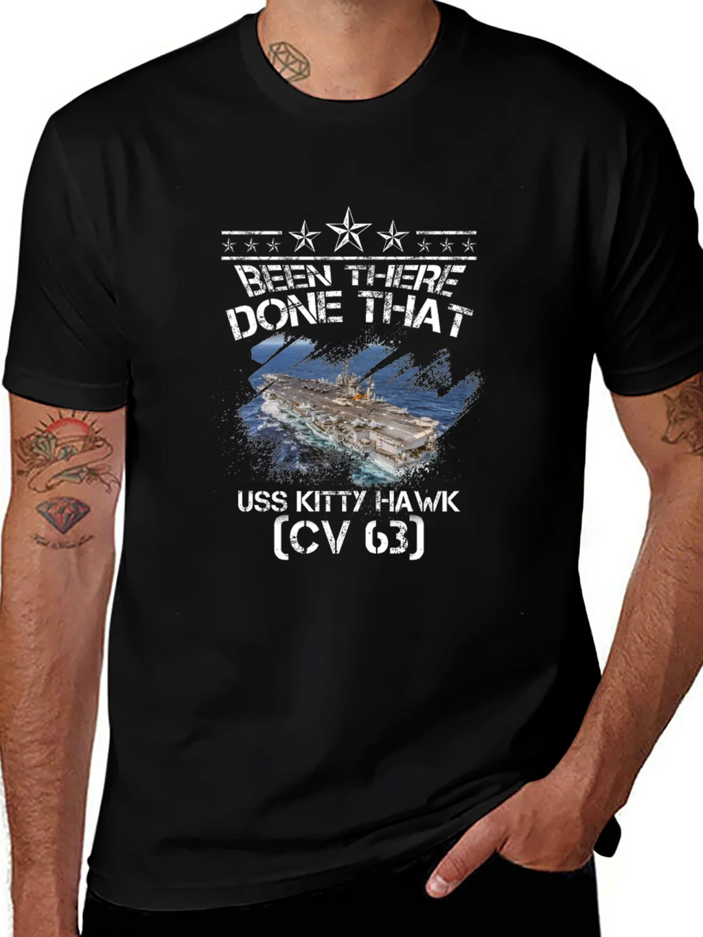 Been There Done That USS Kitty Hawk CV 63 T-Shirt product image 1
