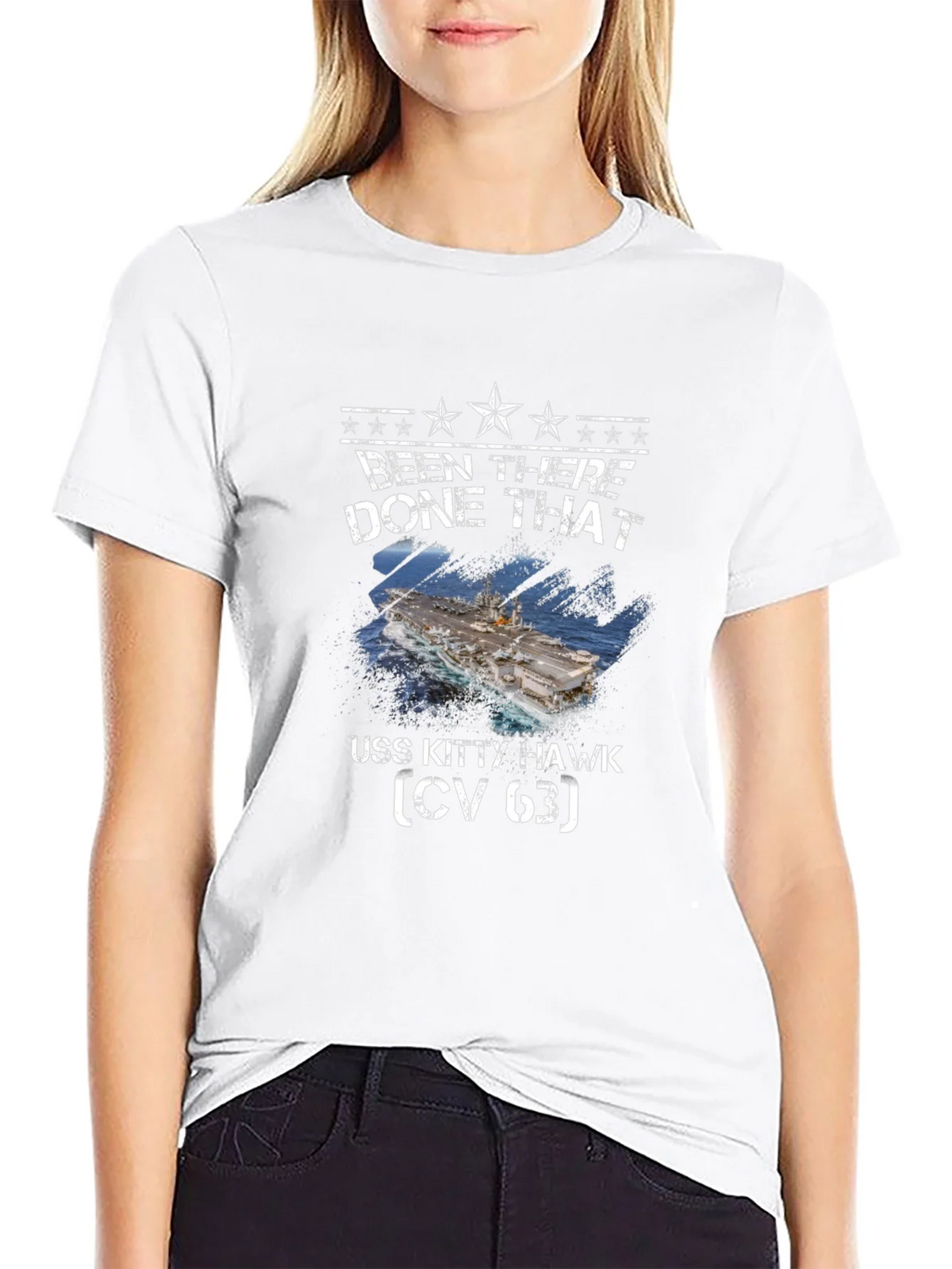 Been There Done That USS Kitty Hawk CV 63 T-Shirt product image 8
