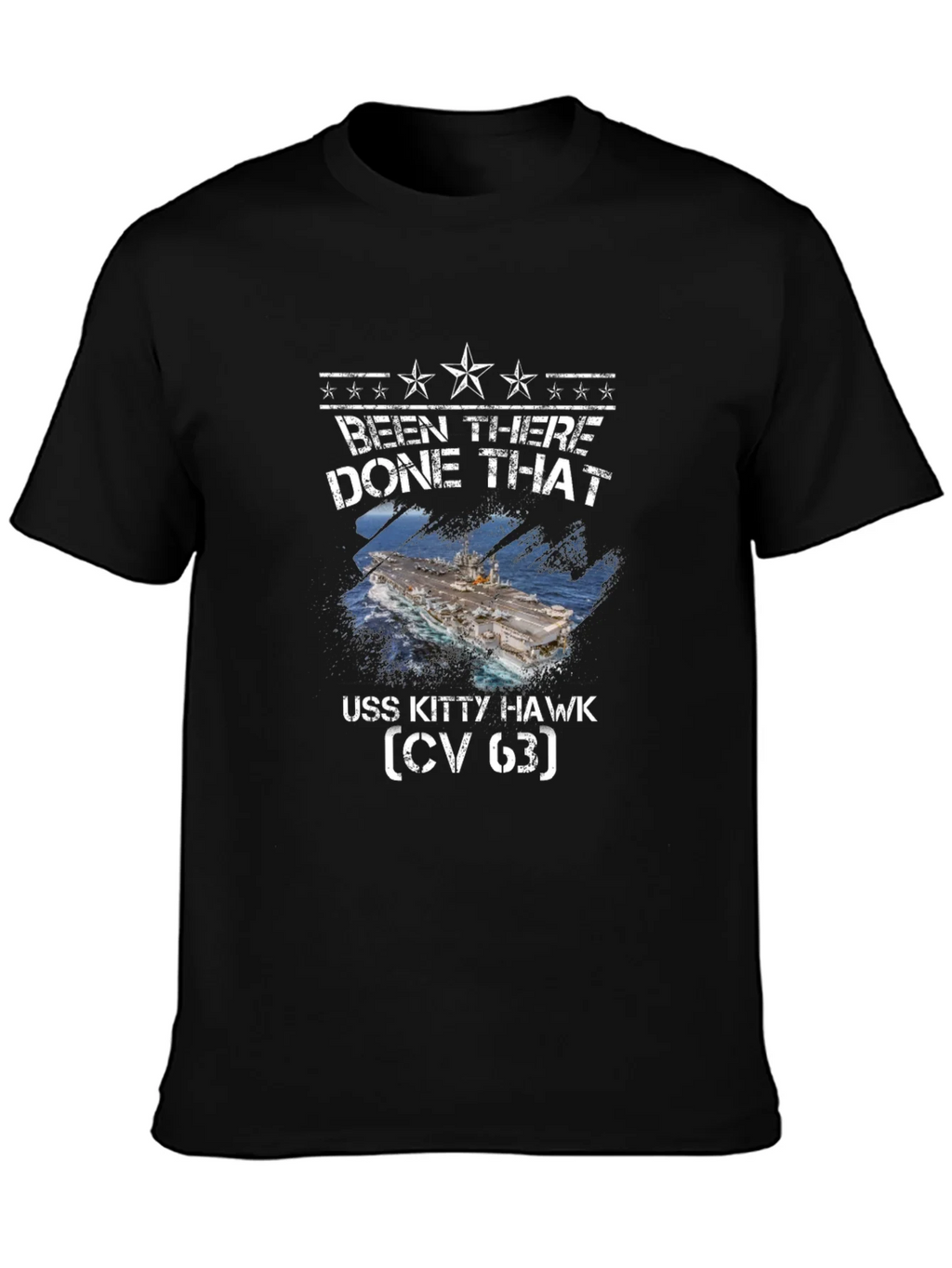 Been There Done That USS Kitty Hawk CV 63 T-Shirt product image 3