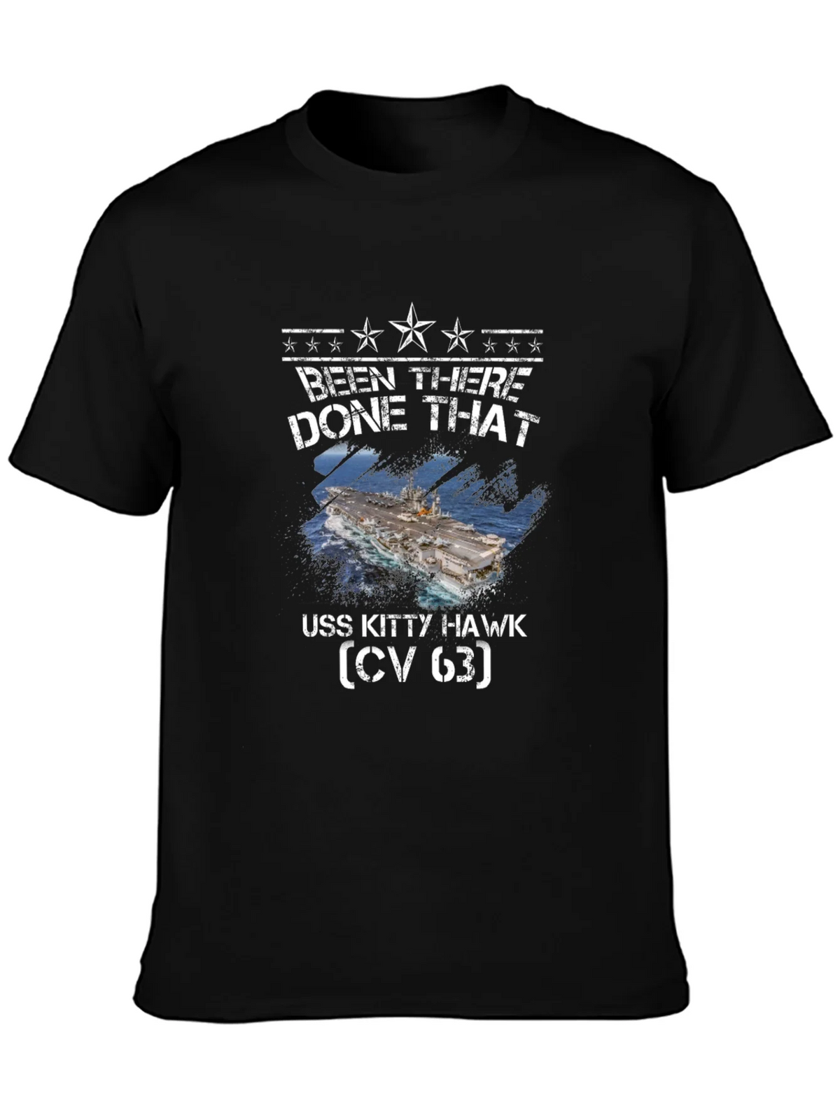 Been There Done That USS Kitty Hawk CV 63 T-Shirt product image 3