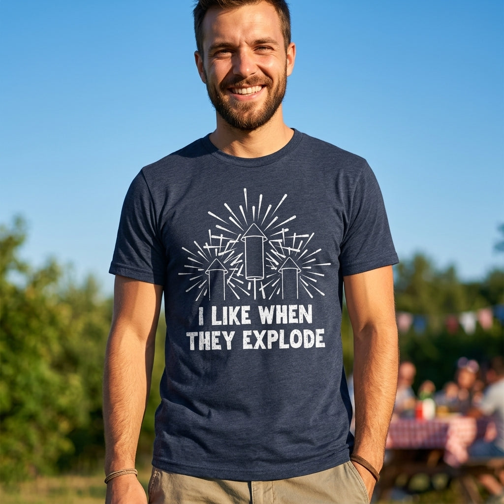 I Like When They Explode Men's T Shirt product image 4