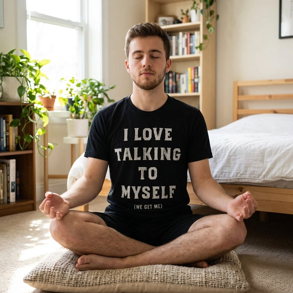 I Love Talking To Myself We Get Me Men's T Shirt product image 2