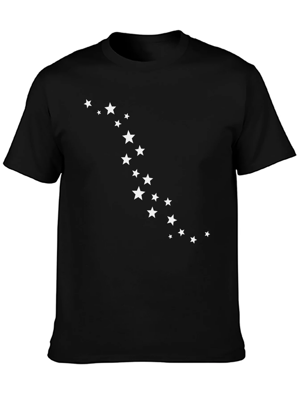 Starry Night Tee - Black Crew Neck T-Shirt product image 3