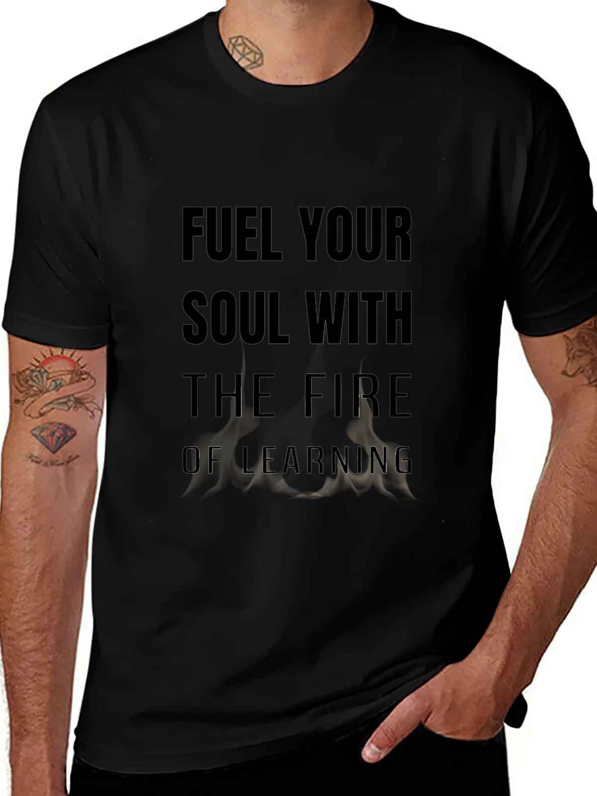 Fuel Your Soul T-Shirt - Motivational Learning Design product image 1