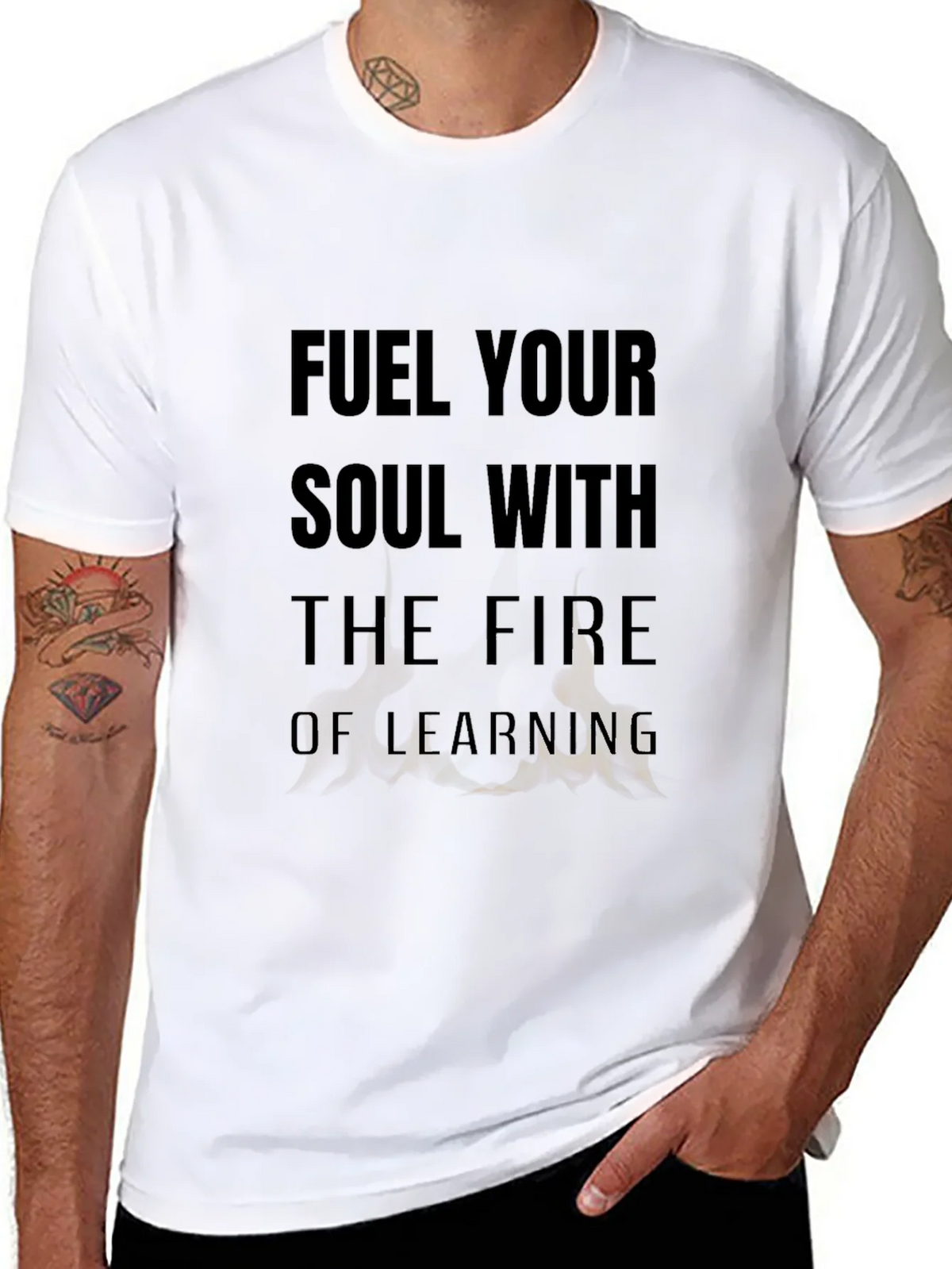 Fuel Your Soul T-Shirt - Motivational Learning Design product image 5
