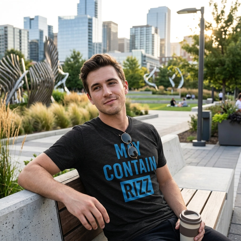 May Contain Rizz Men's T Shirt product image 2