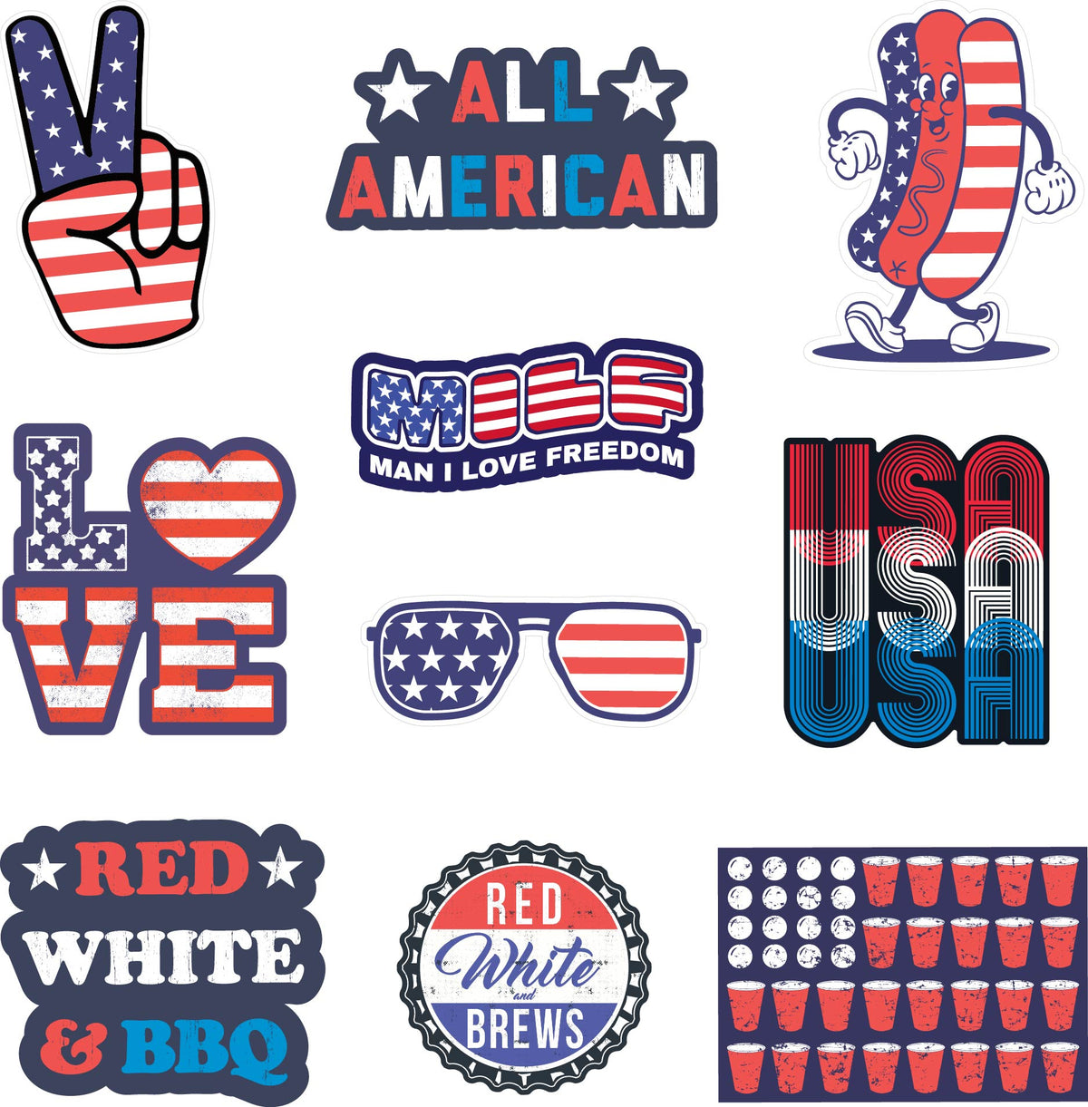 America Stickers