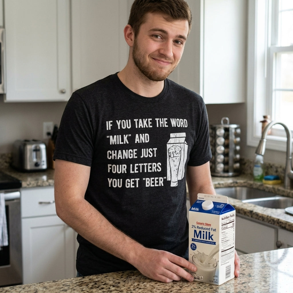 If You Take The Word Milk And Change Just Four Letters Get product image 2
