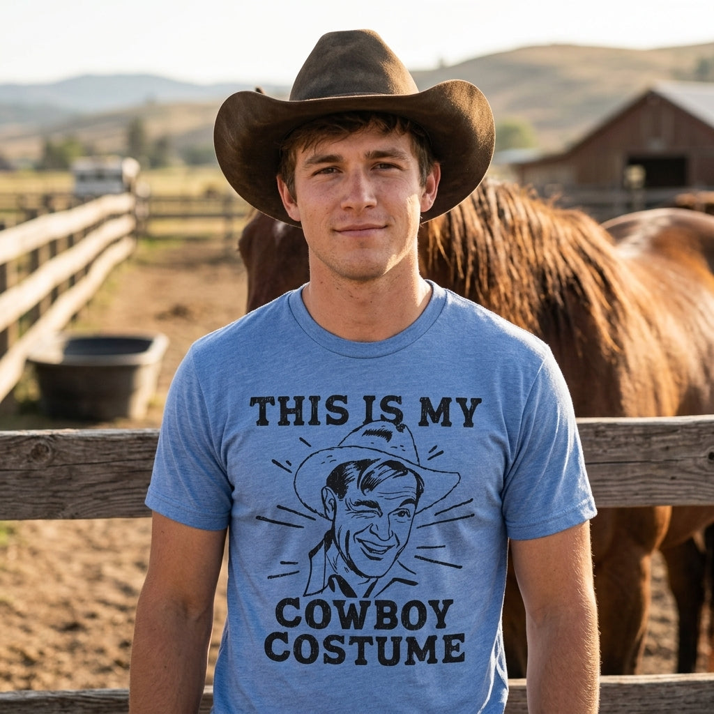 This Is My Cowboy Costume Men's T Shirt product image 2