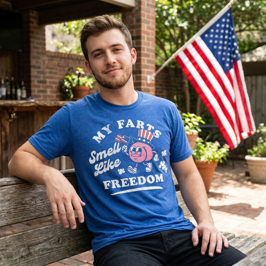 My Farts Smell Like Freedom Men's T Shirt product image 2
