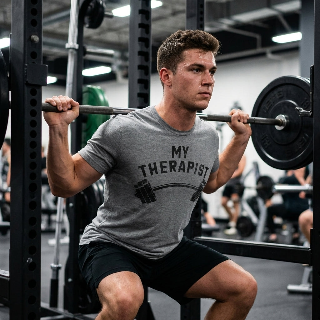 My Therapist Barbell Men's T Shirt product image 2