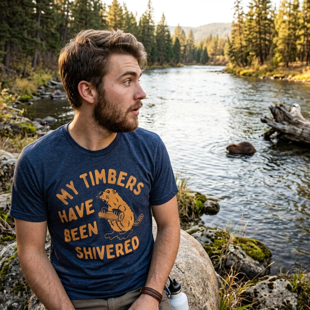 My Timbers Have Been Shivered Men's T Shirt product image 2