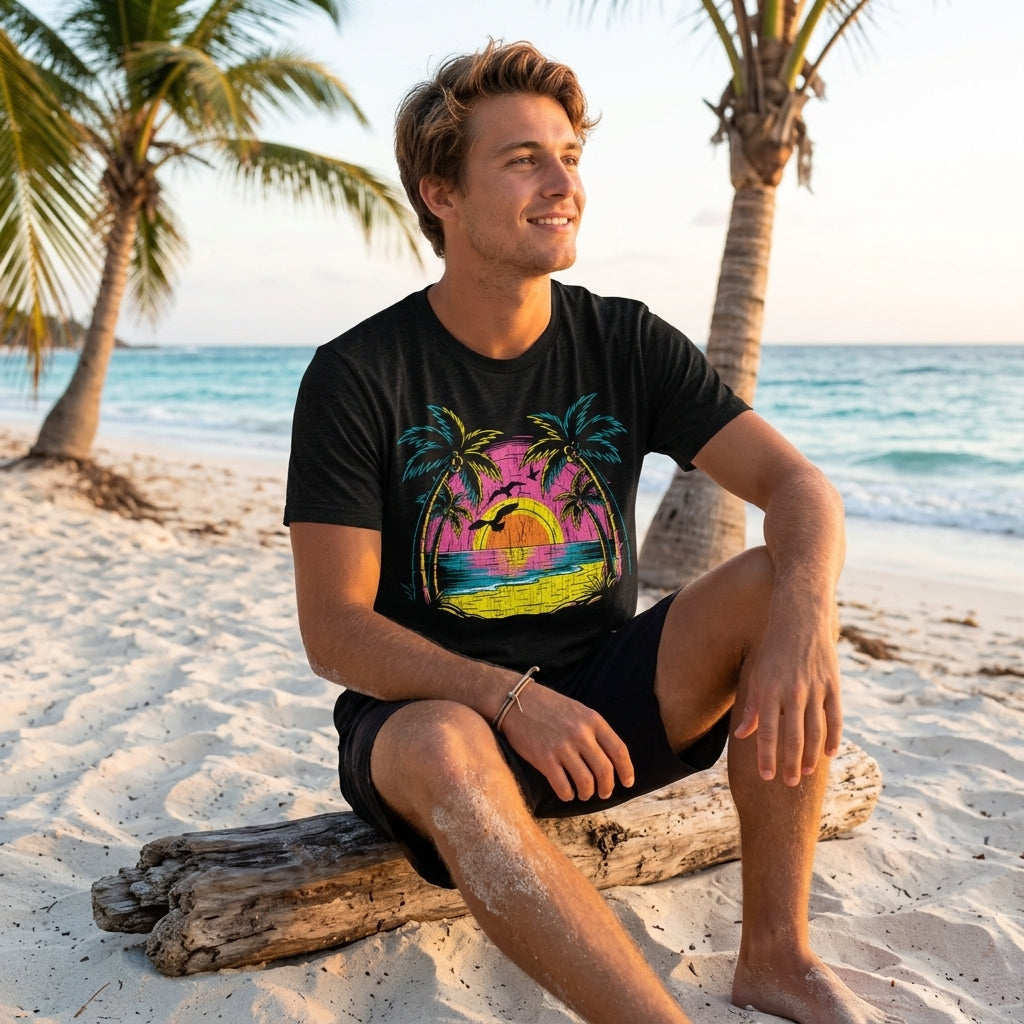 Neon Shore Men's T Shirt product image 2