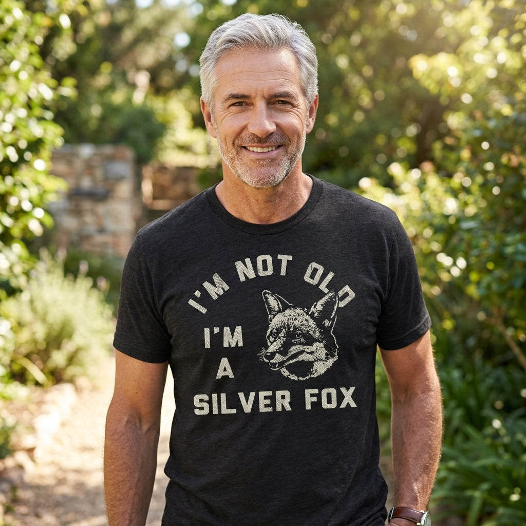 Im Not Old Im A Silver Fox Men's T Shirt product image 2