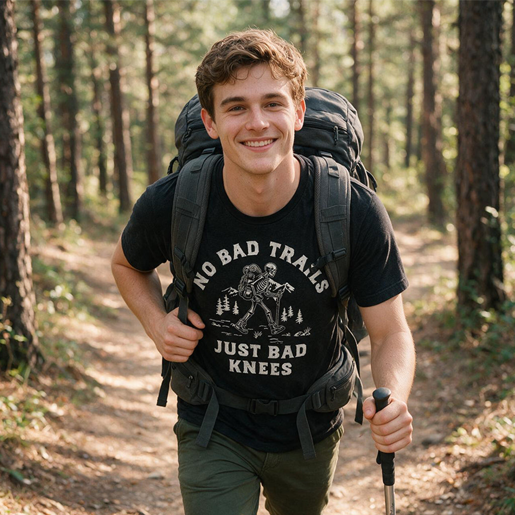 No Bad Trails Just Knees Men's T Shirt product image 2
