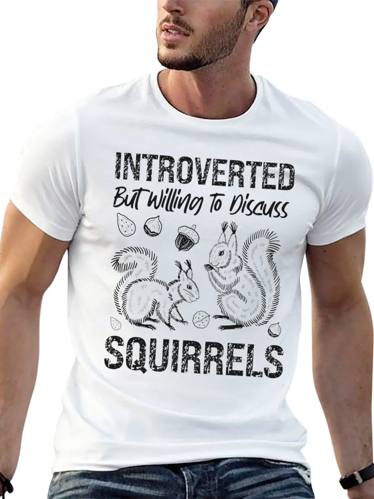 Introverted Squirrels T-Shirt product image 11