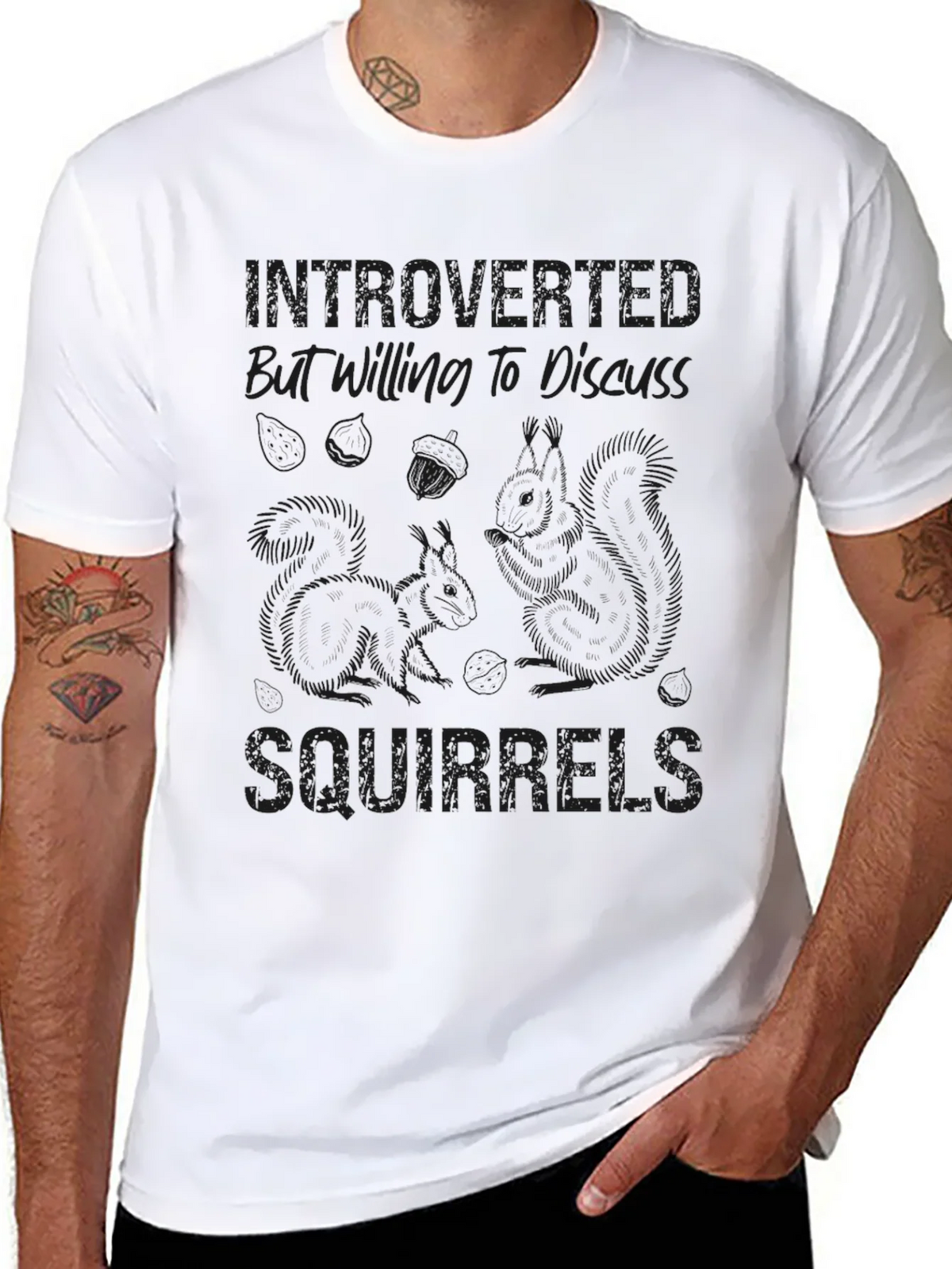 Introverted Squirrels T-Shirt product image 6