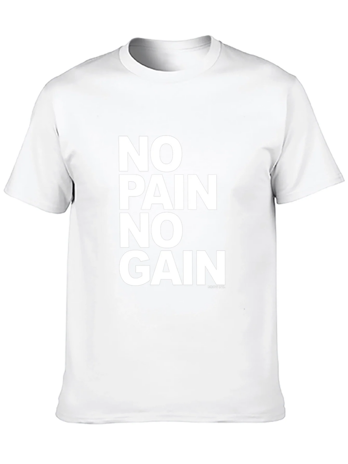 No Pain No Gain Graphic Tee - Black T-Shirt product image 5