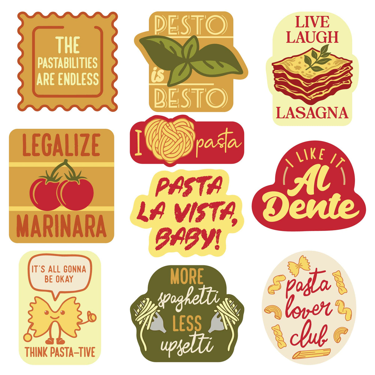 Pasta Stickers