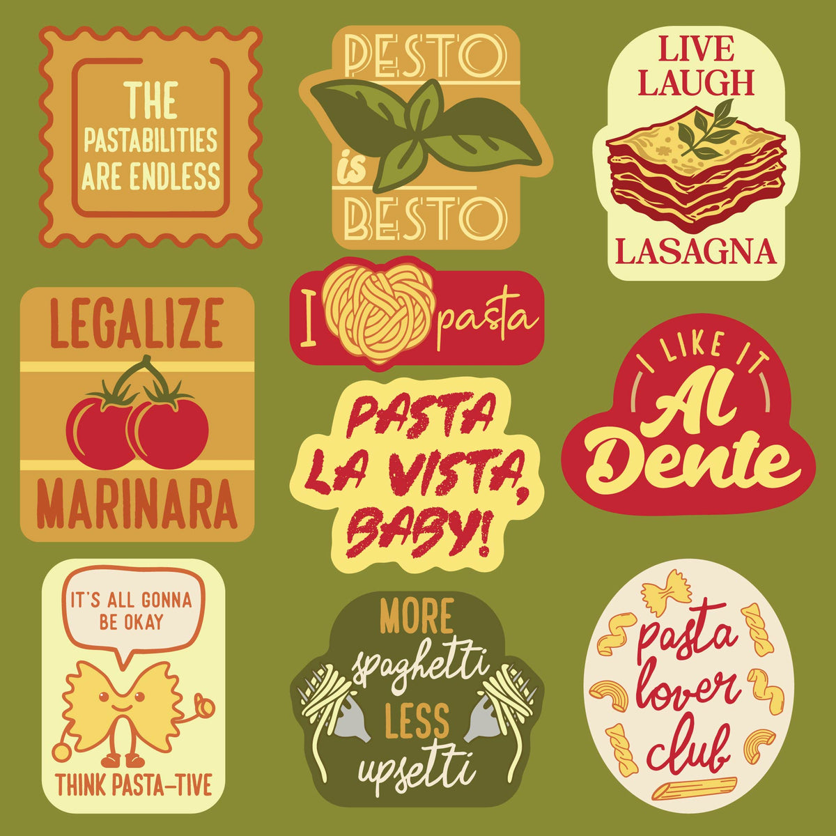 Pasta Stickers