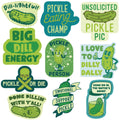 More Pickles Stickers