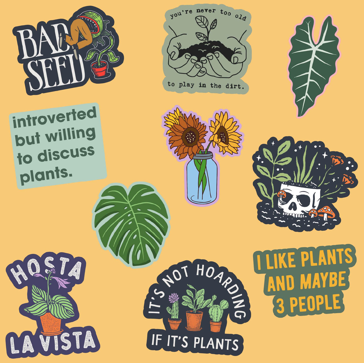 Plants Stickers