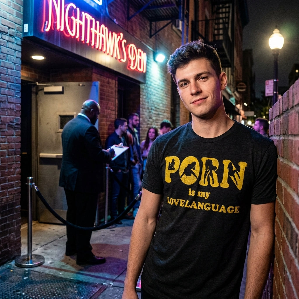 Porn Is My Love Language Men's T Shirt product image 2