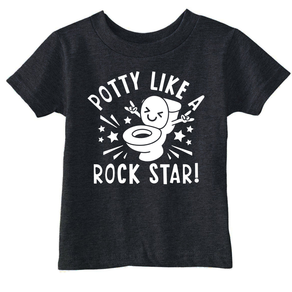 Potty Like A Rock Star Toddler T Shirt product image 1