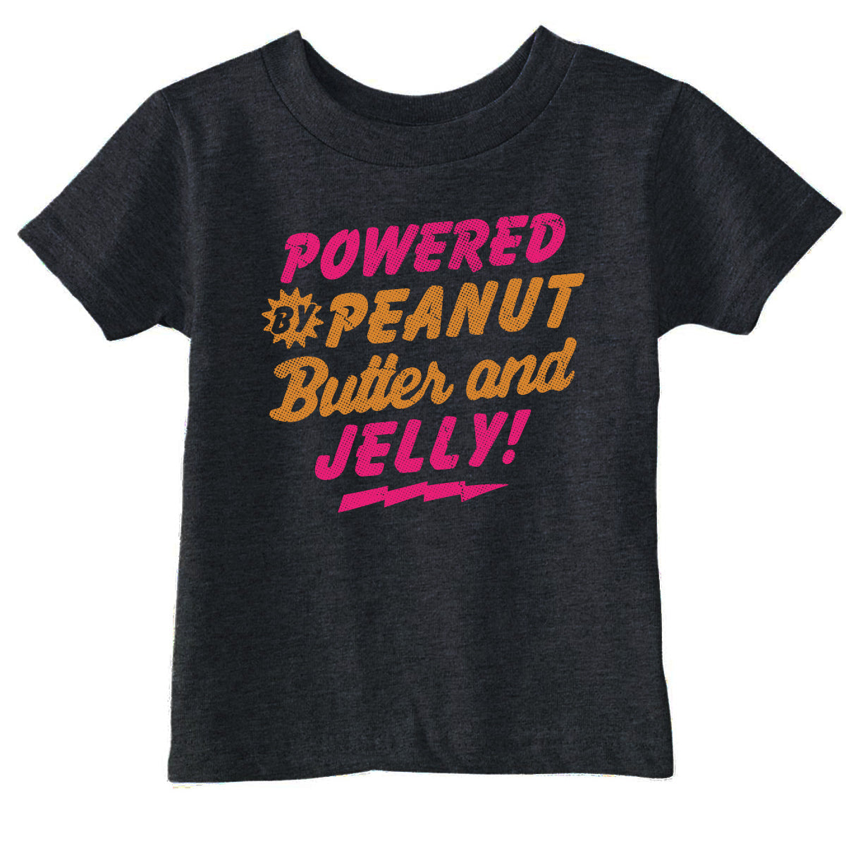 Powered By Peanut Butter And Jelly Toddler T Shirt product image 1