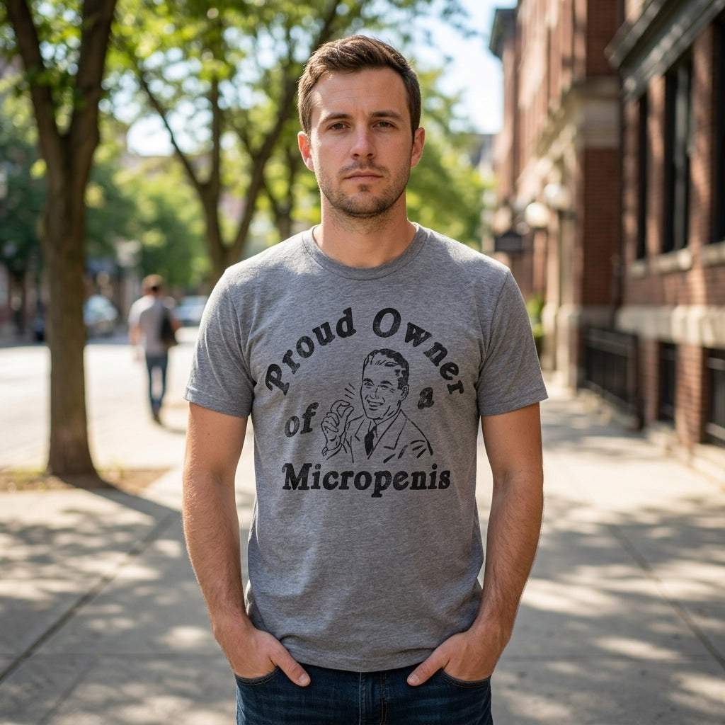Proud Owner Of A Micropenis Men's T Shirt product image 2