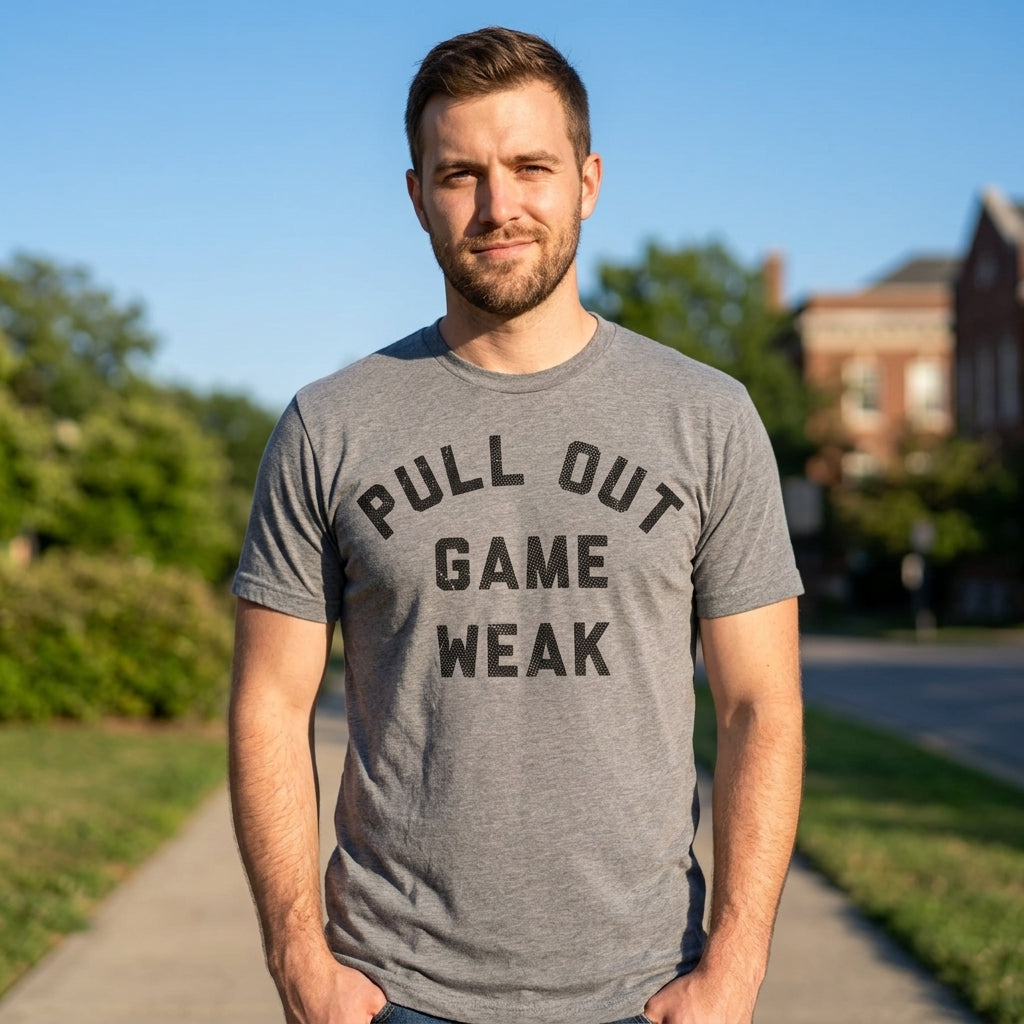 Pull Out Game Weak Men's T Shirt product image 2