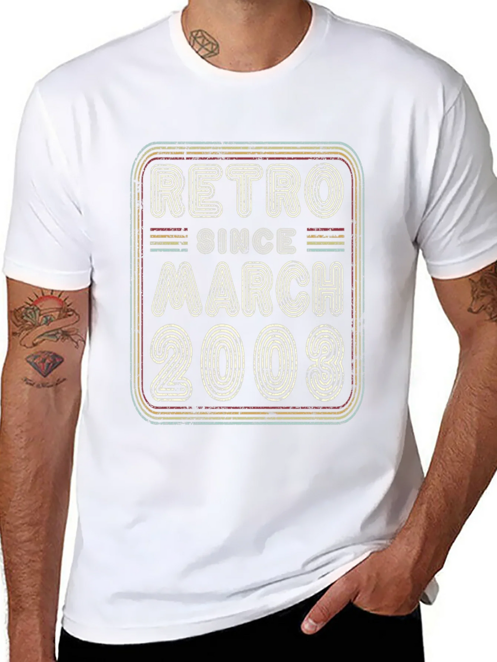 Retro Since March 2003 Graphic T-Shirt product image 7