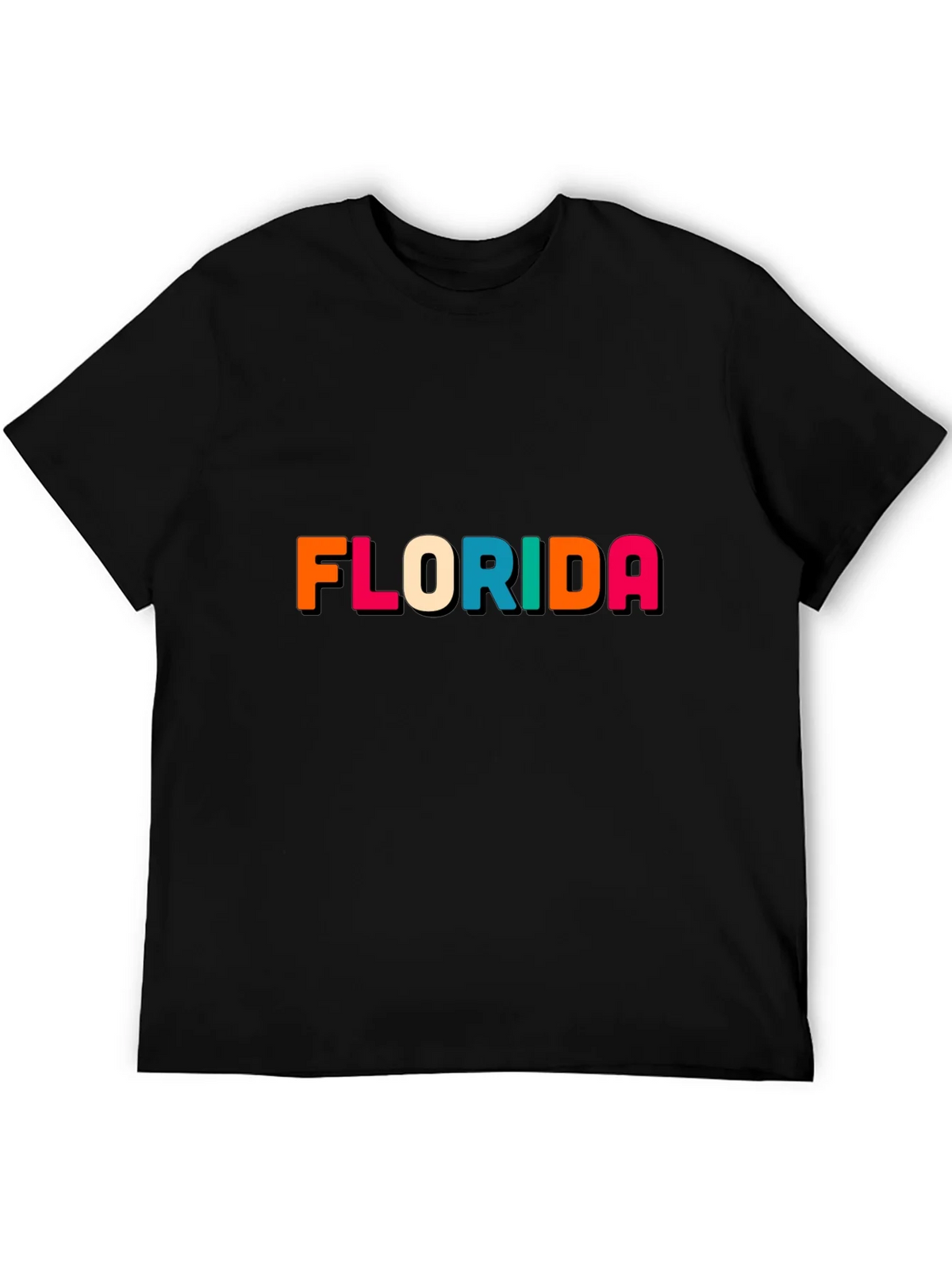 Florida Graphic T-Shirt Trendy Colorful Tee product image 4