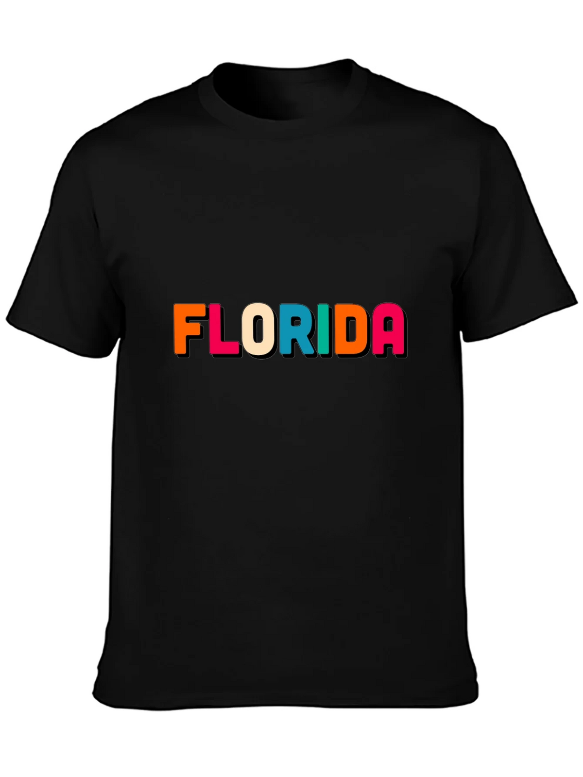 Florida Graphic T-Shirt Trendy Colorful Tee product image 3