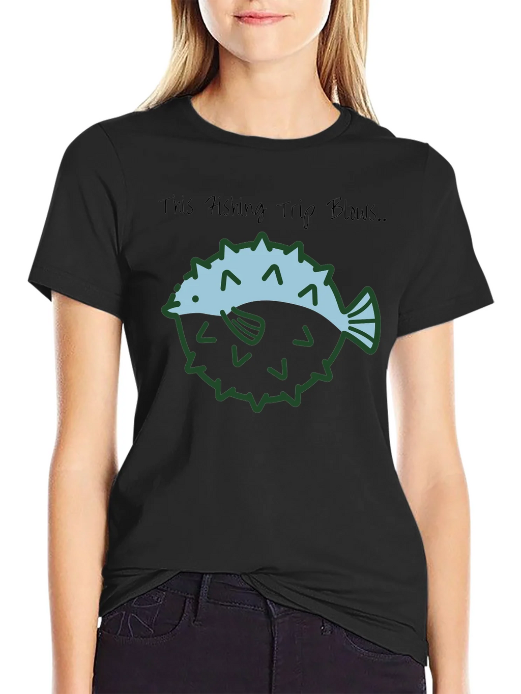 Funny Fishing Trip Blows T-Shirt product image 2
