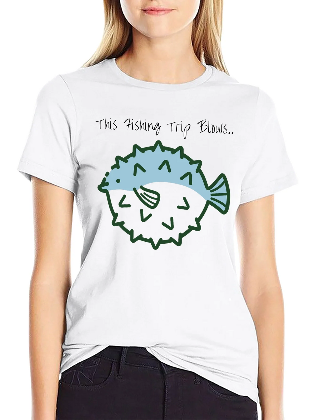 Funny Fishing Trip Blows T-Shirt product image 7