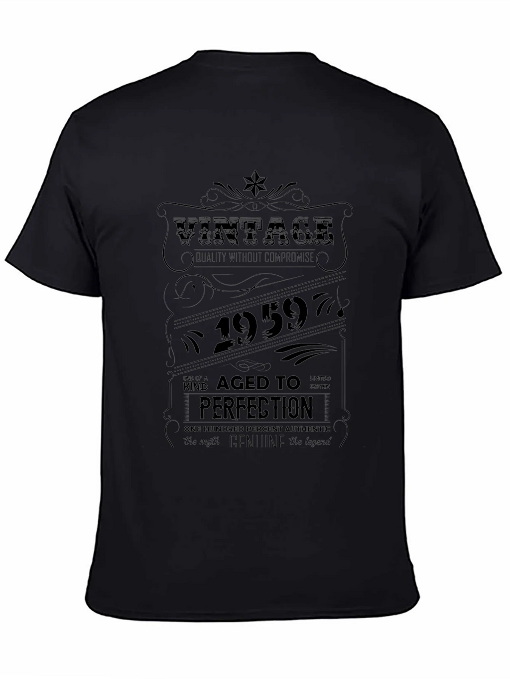 Vintage 1959 Aged to Perfection T-Shirt product image 2