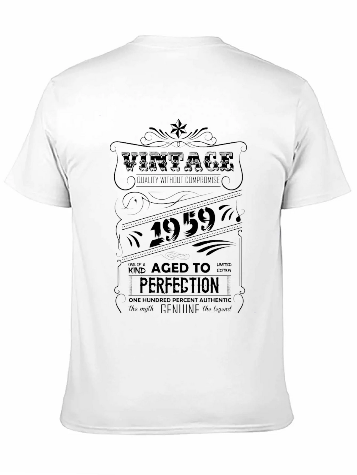 Vintage 1959 Aged to Perfection T-Shirt product image 8