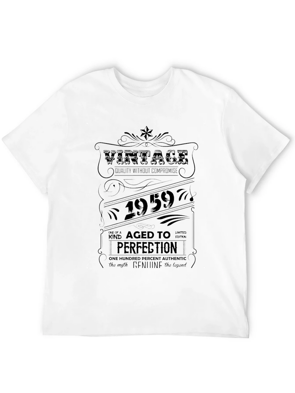 Vintage 1959 Aged to Perfection T-Shirt product image 9