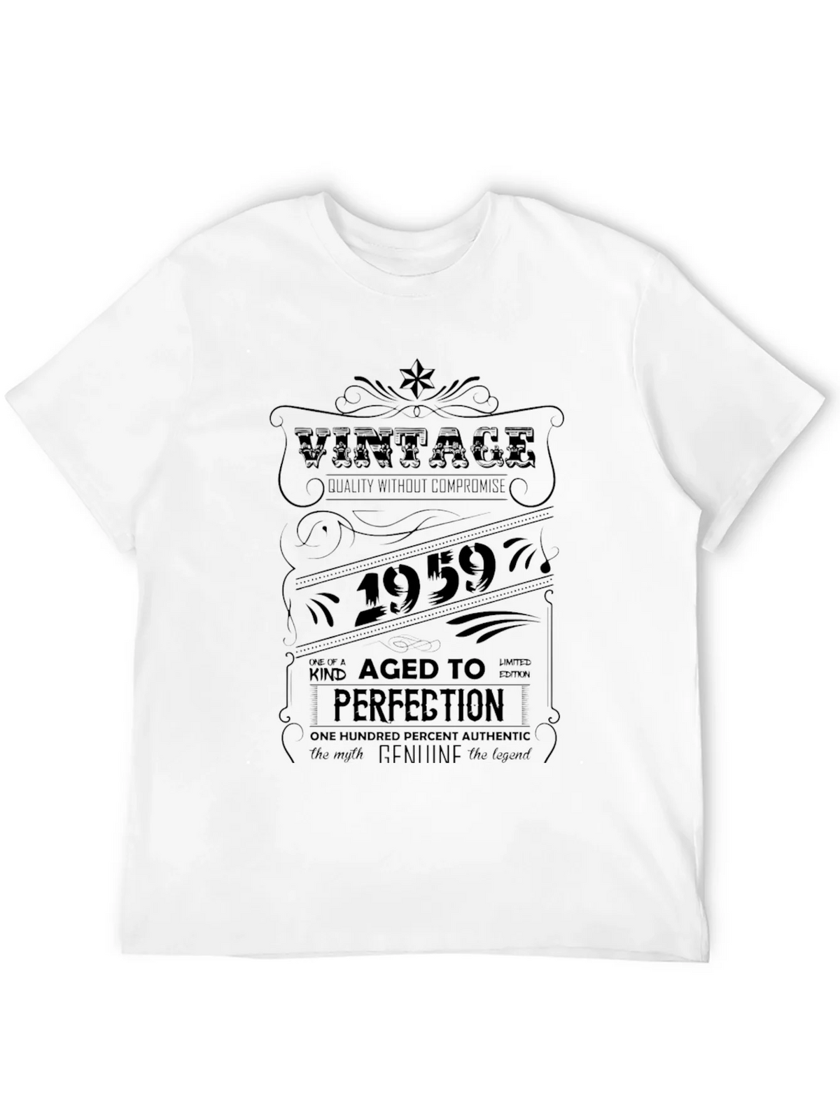 Vintage 1959 Aged to Perfection T-Shirt product image 9