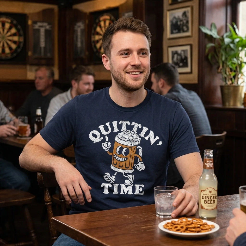 Quittin Time Men's T Shirt product image 2