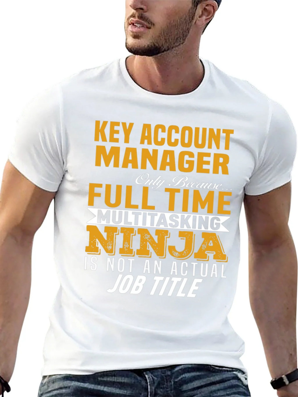 Key Account Manager Ninja Job Title Graphic Tee product image 12