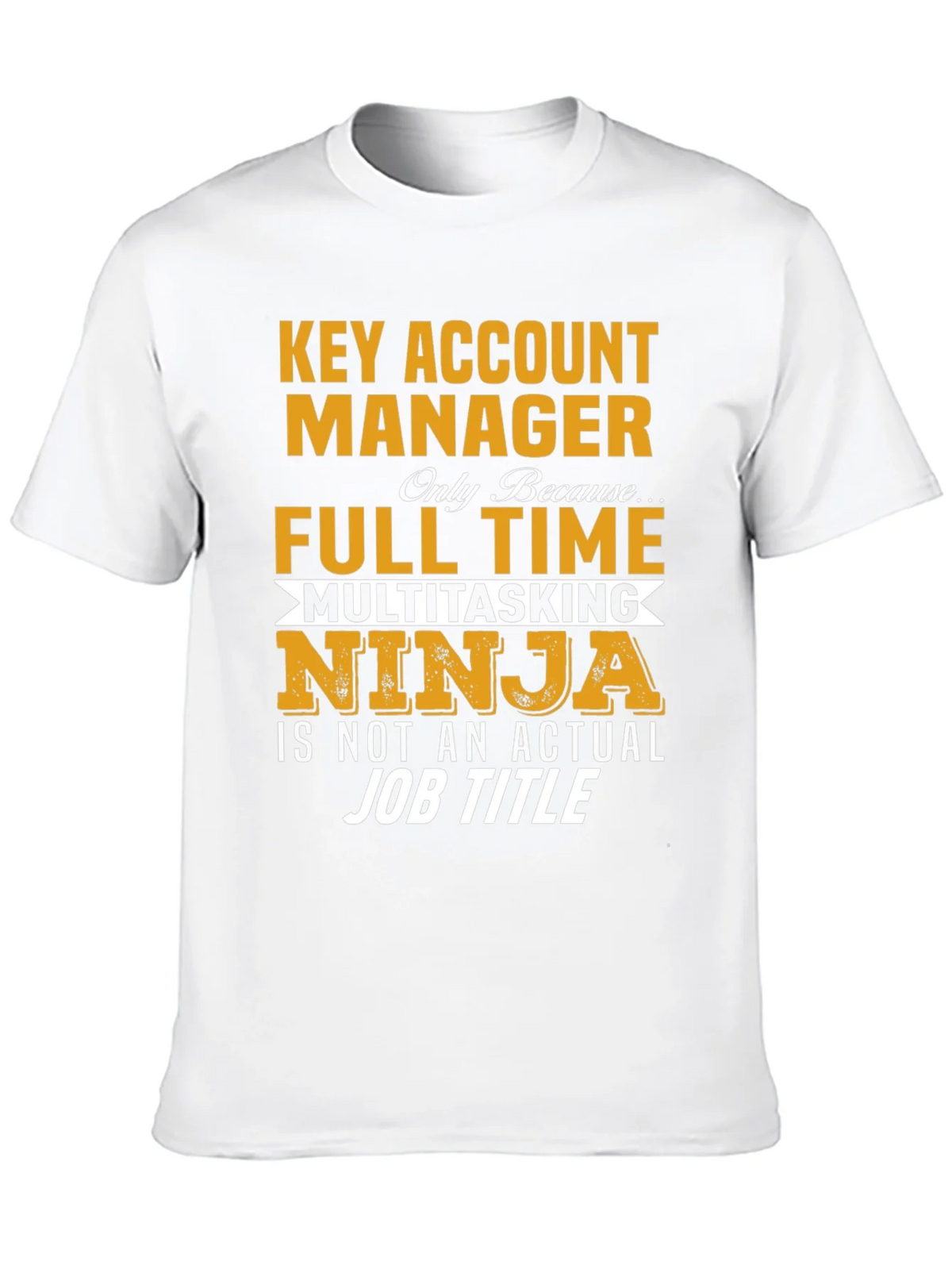 Key Account Manager Ninja Job Title Graphic Tee product image 9