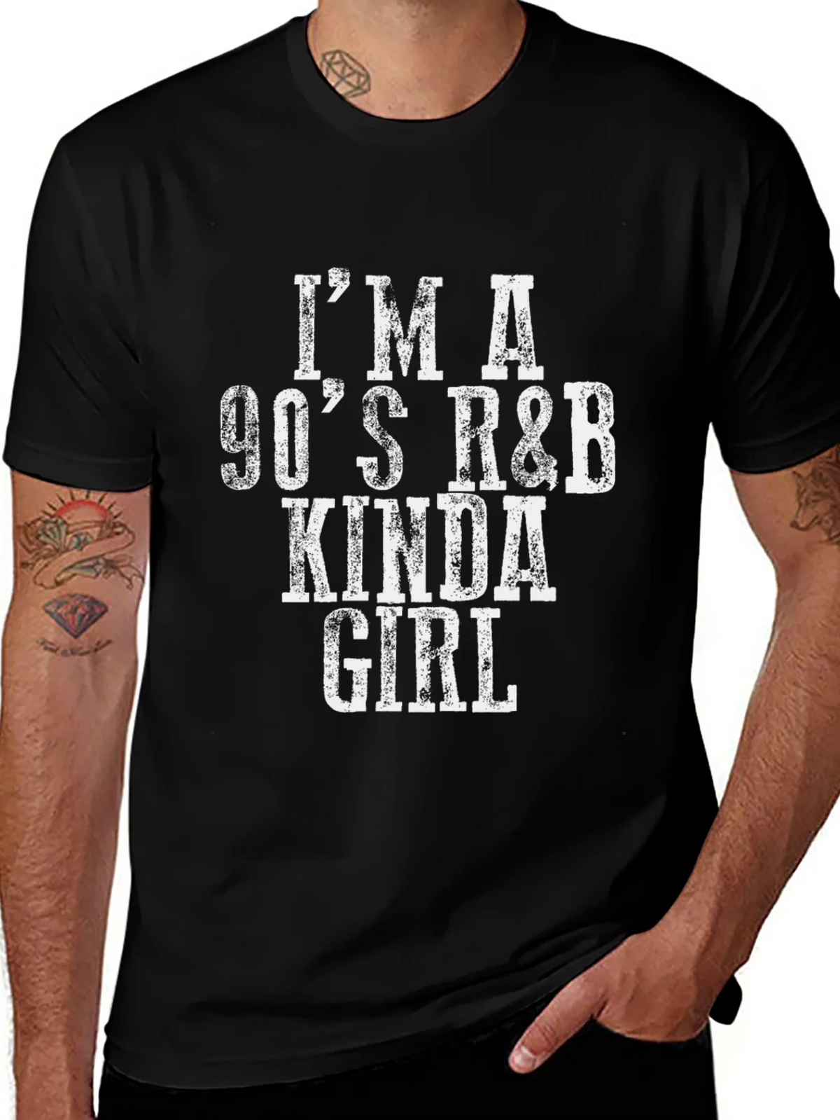 90s R&B Kinda Girl Graphic Tee product image 1