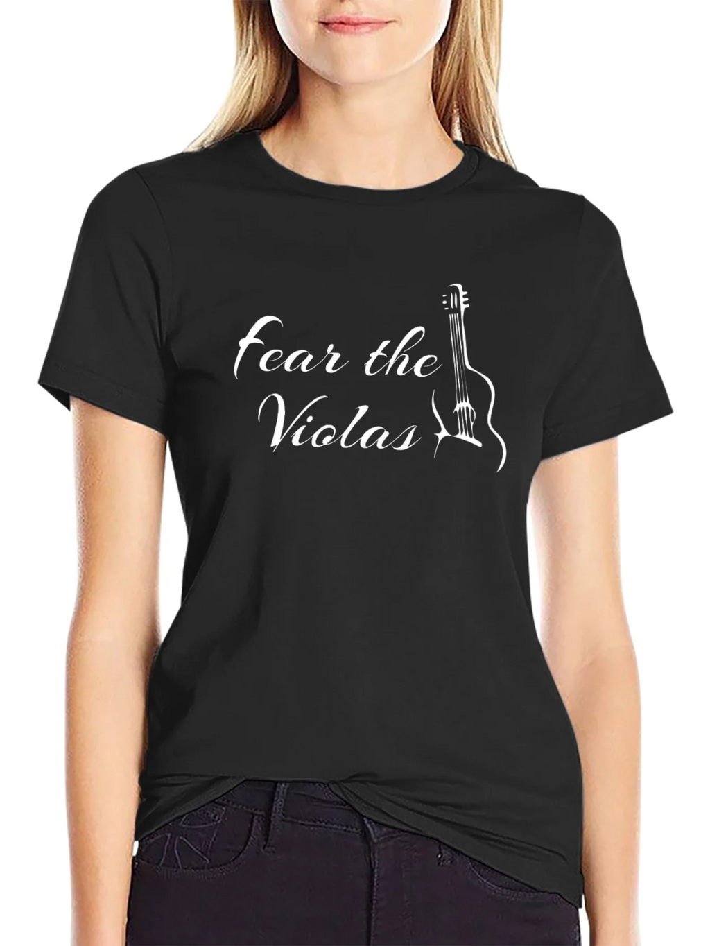 Fear the Violas T-Shirt Music Lover Tee product image 1