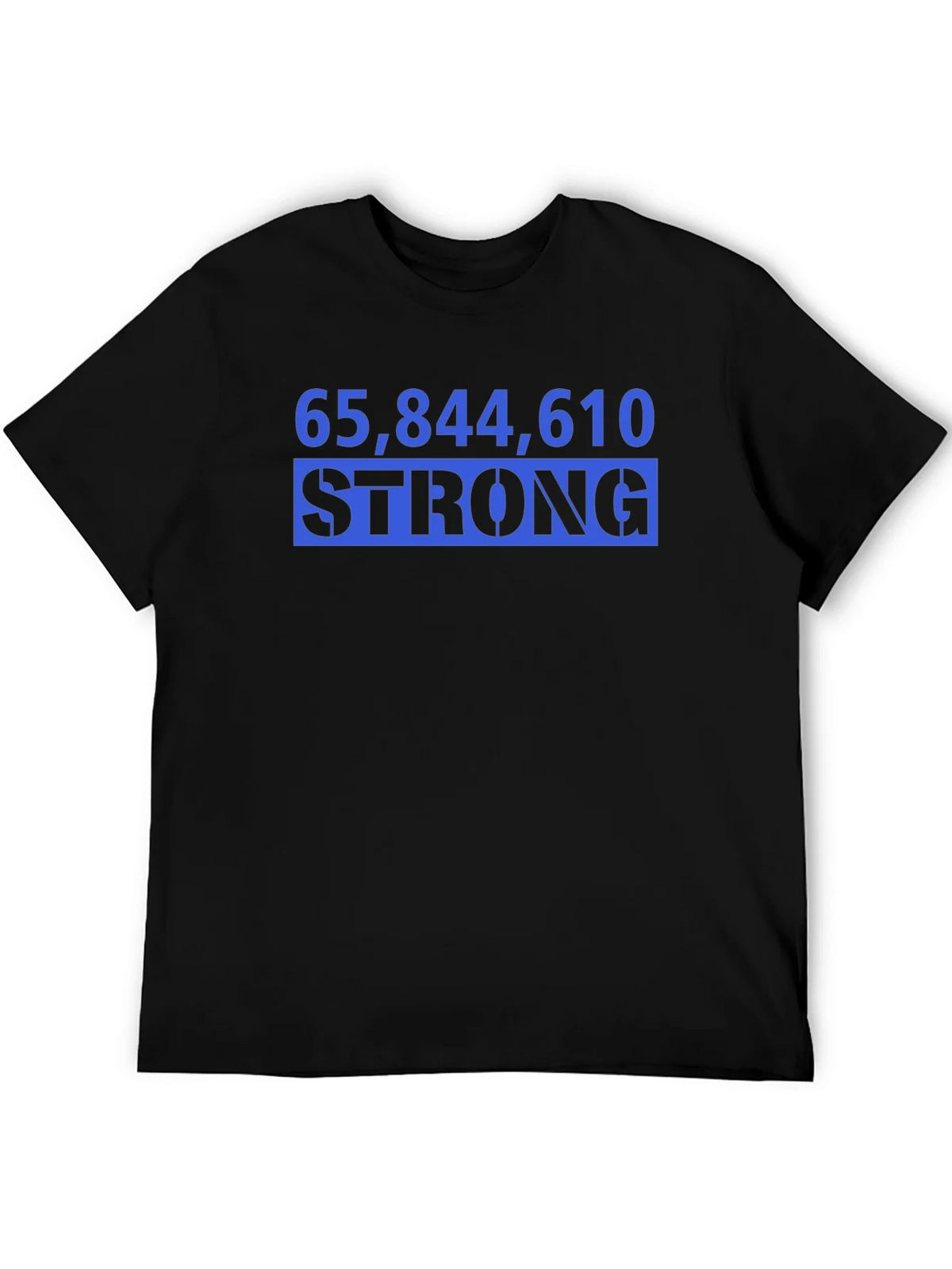 65844610 Strong Black Graphic T-Shirt product image 4