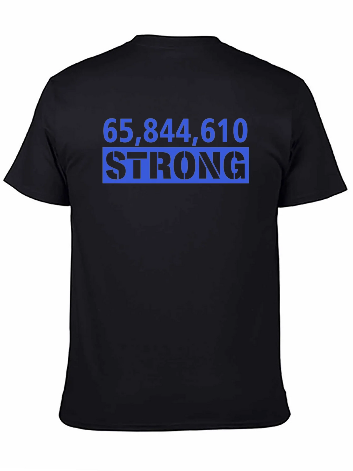 65844610 Strong Black Graphic T-Shirt product image 3