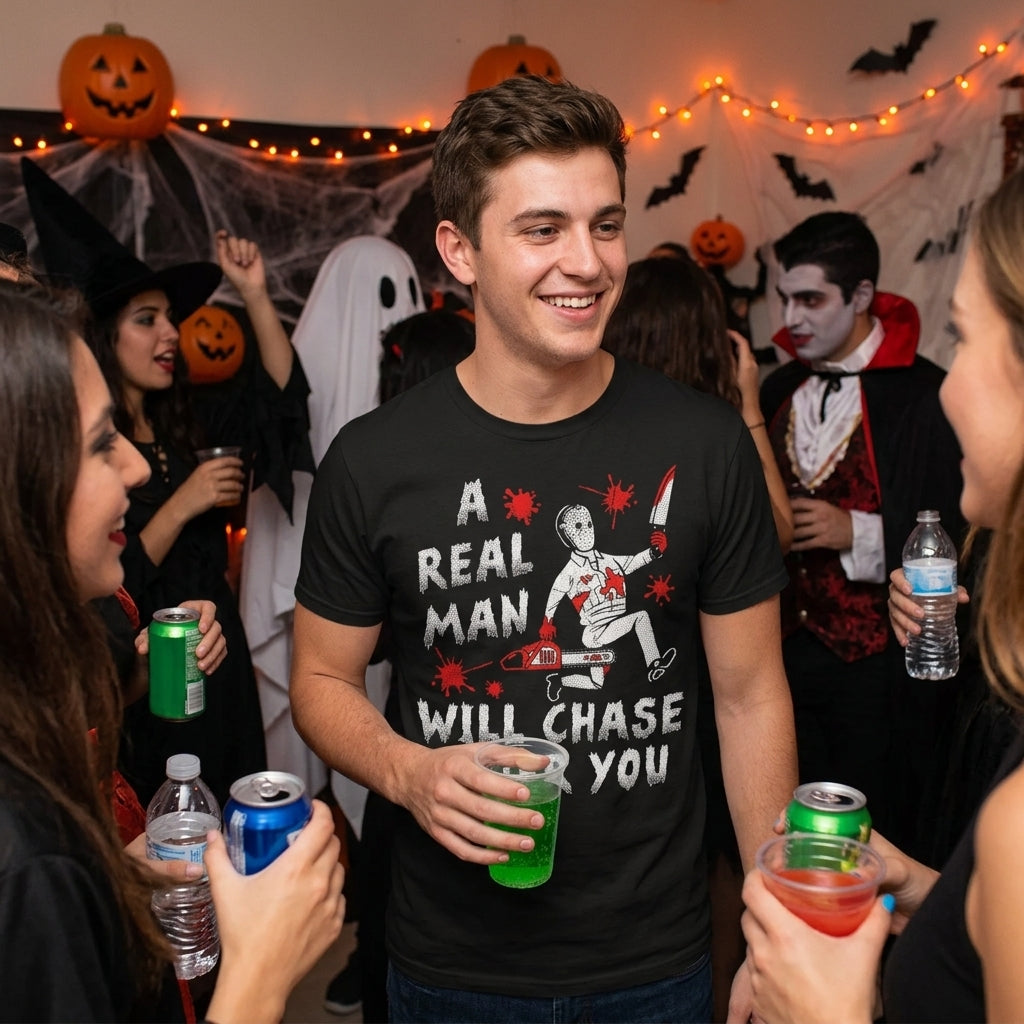 A Real Man Will Chase After You Men's T Shirt product image 2